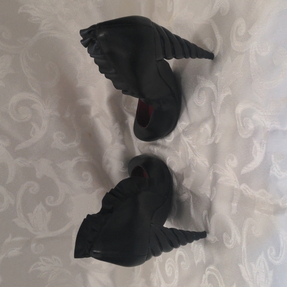 Jeffrey Campbell Unicorn Ruffle Princess Heels - Picture 2 of 5